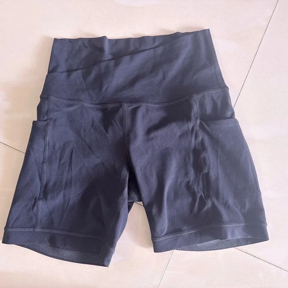 Source Unknown Women's Slate Blue Bike Shorts